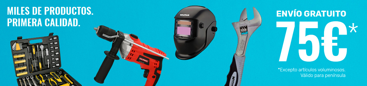 Envío gratuito a partir de 75€